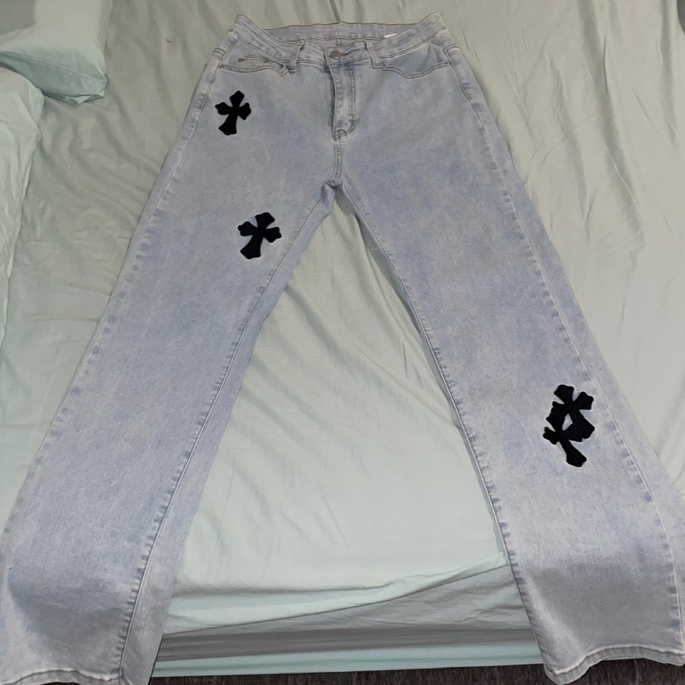 Chrome hearts replica jeans